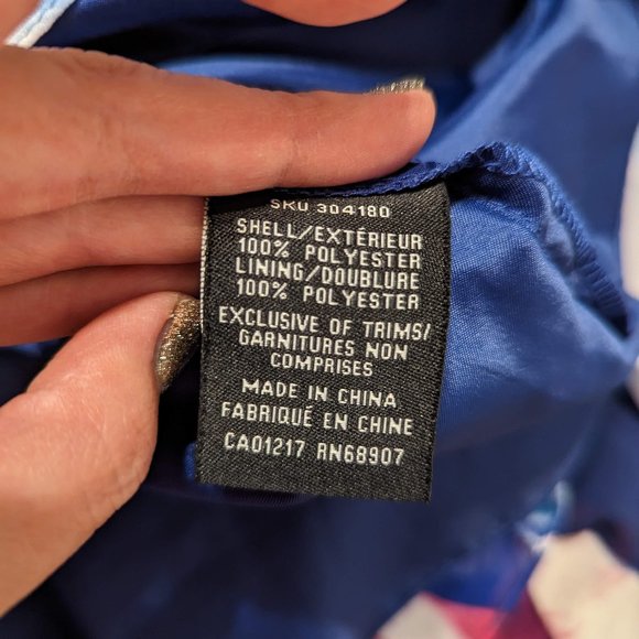 Le Chateau Floral high low dress - Picture 8 of 8